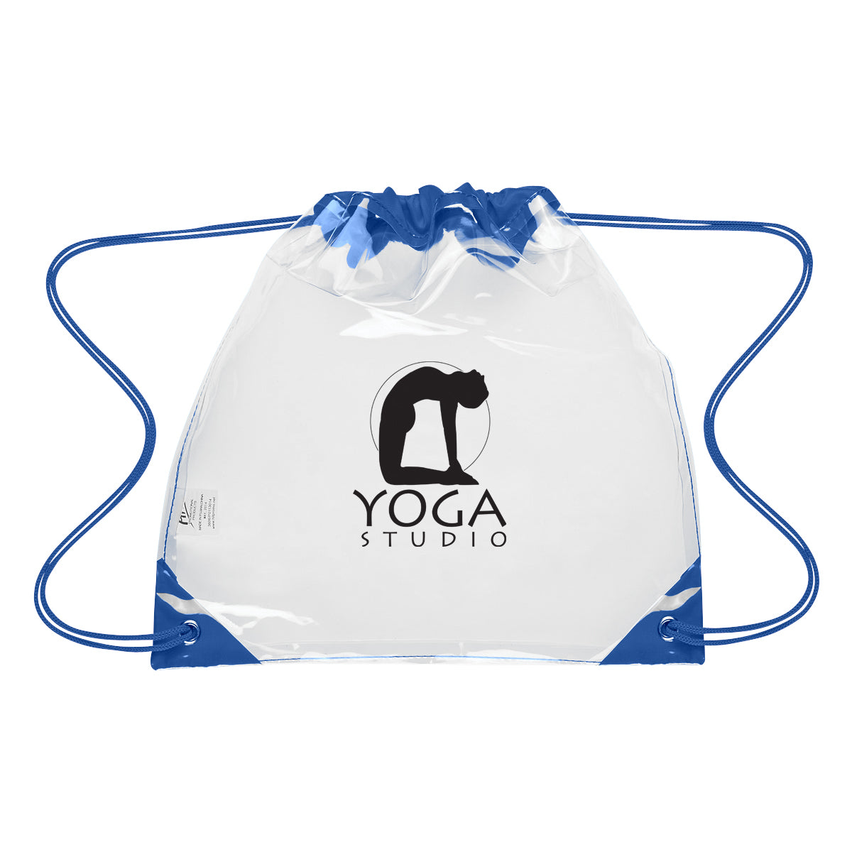 Touchdown Clear EVA Drawstring Backpack