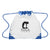 Touchdown Clear EVA Drawstring Backpack