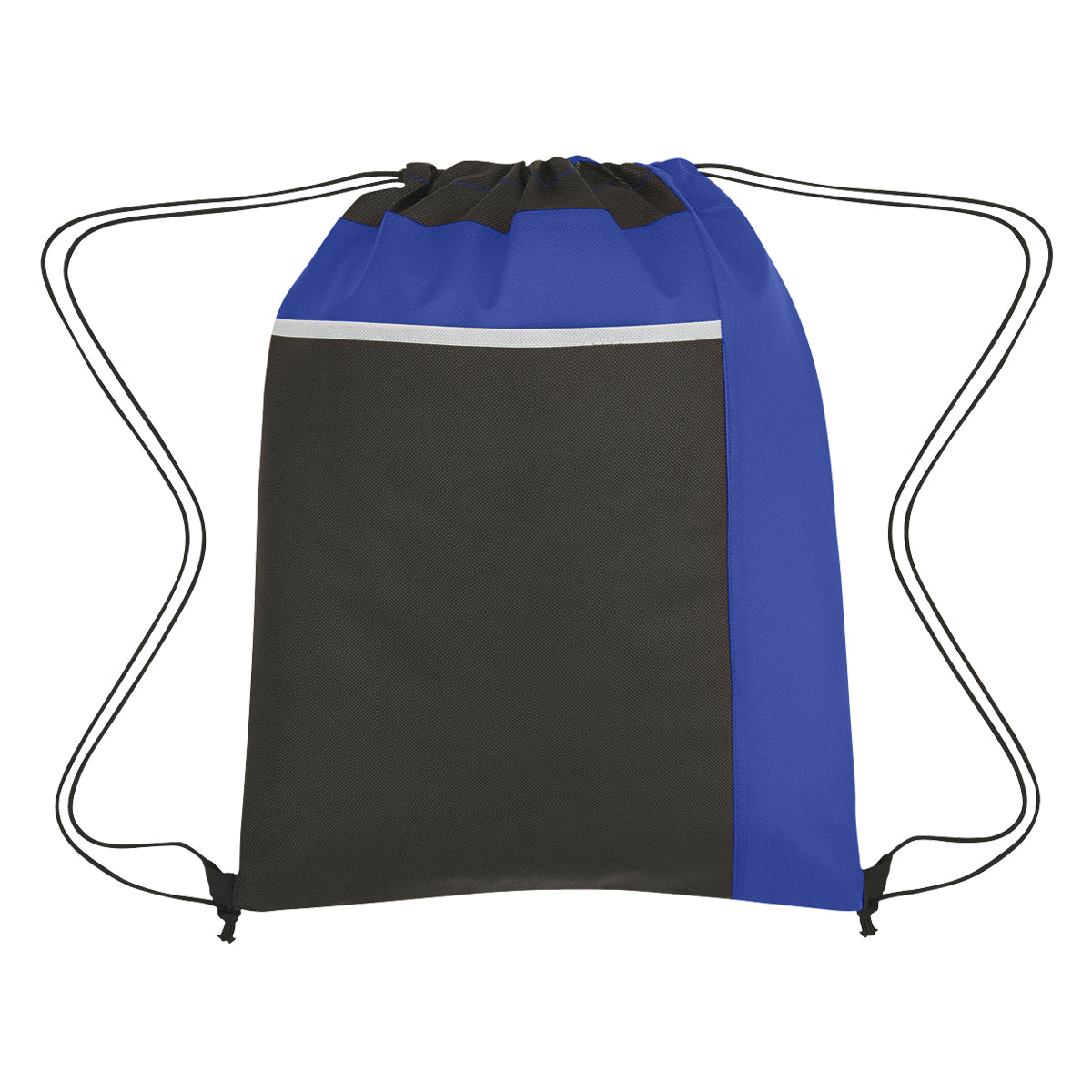 Non-Woven Pocket Sports Pack - Royal Blue