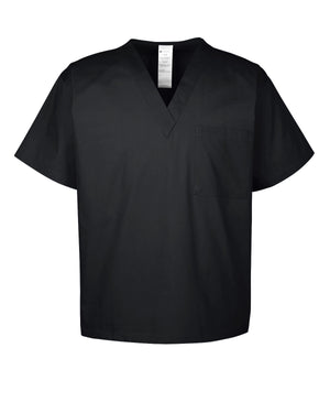 Adult Restore Scrub Top - Black