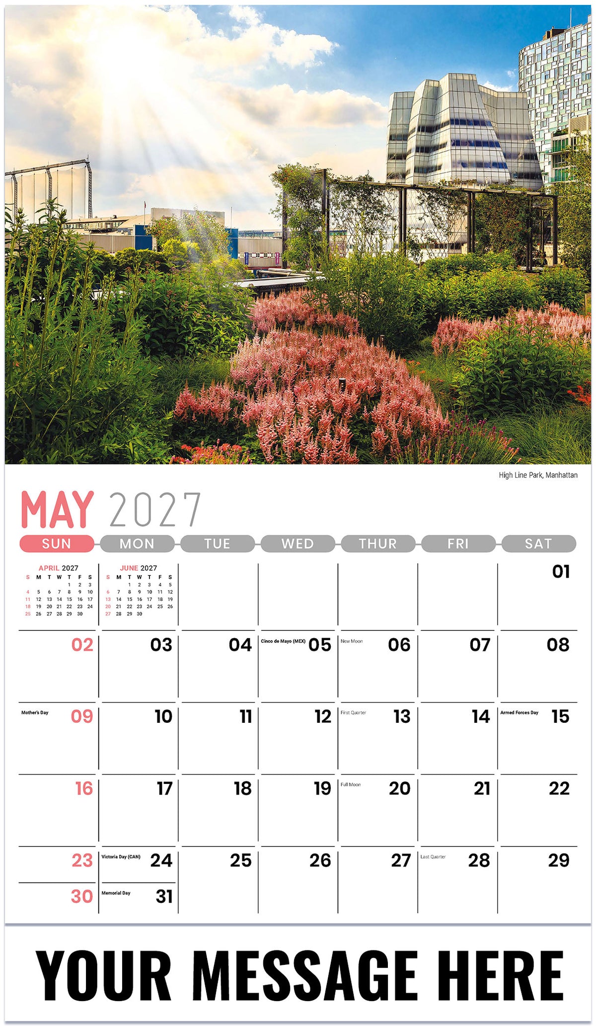 Scenes of New York - 2027 Promotional Calendar