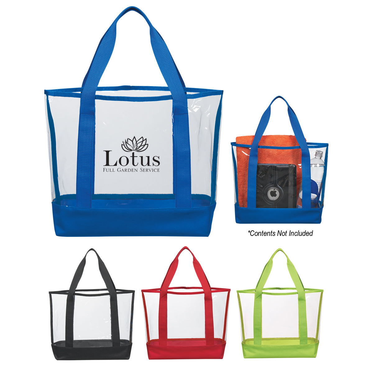 Clear Casual Tote Bag