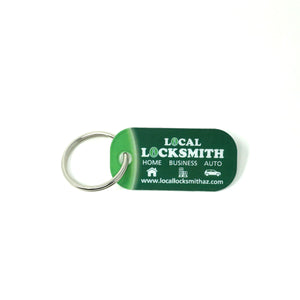 Poly Laminate Key Tag - Medium Rectangle - CM1006