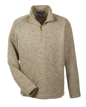 Devon & Jones Adult Bristol Sweater Fleece Quarter-Zip