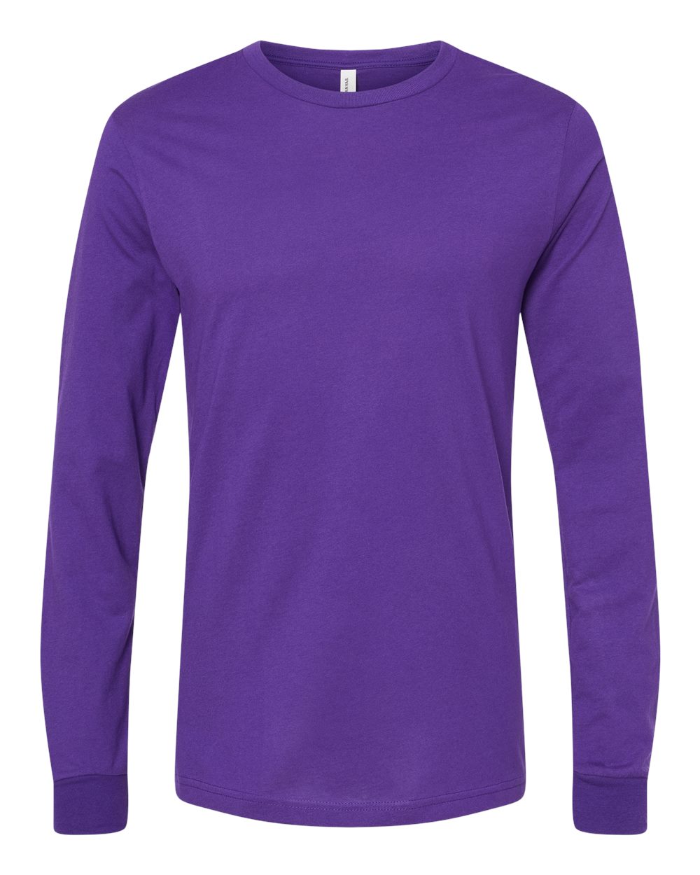 BELLA + CANVAS Unisex Jersey Long-Sleeve T-Shirt - Team Purple