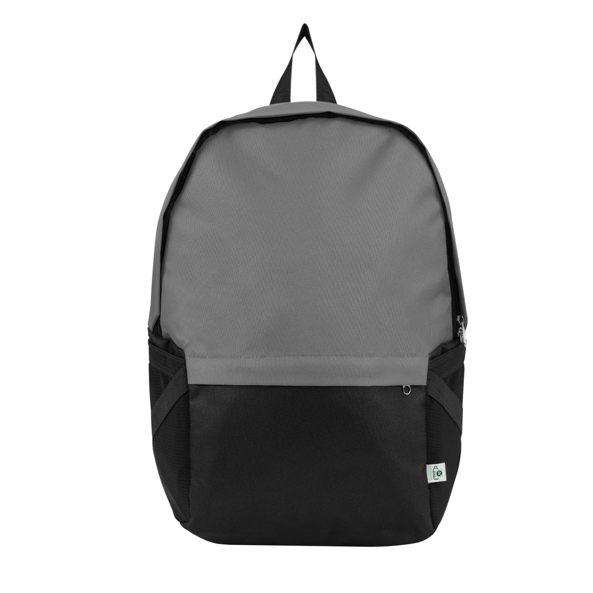 Repreve® RPET Laptop Backpack - Black With Gray