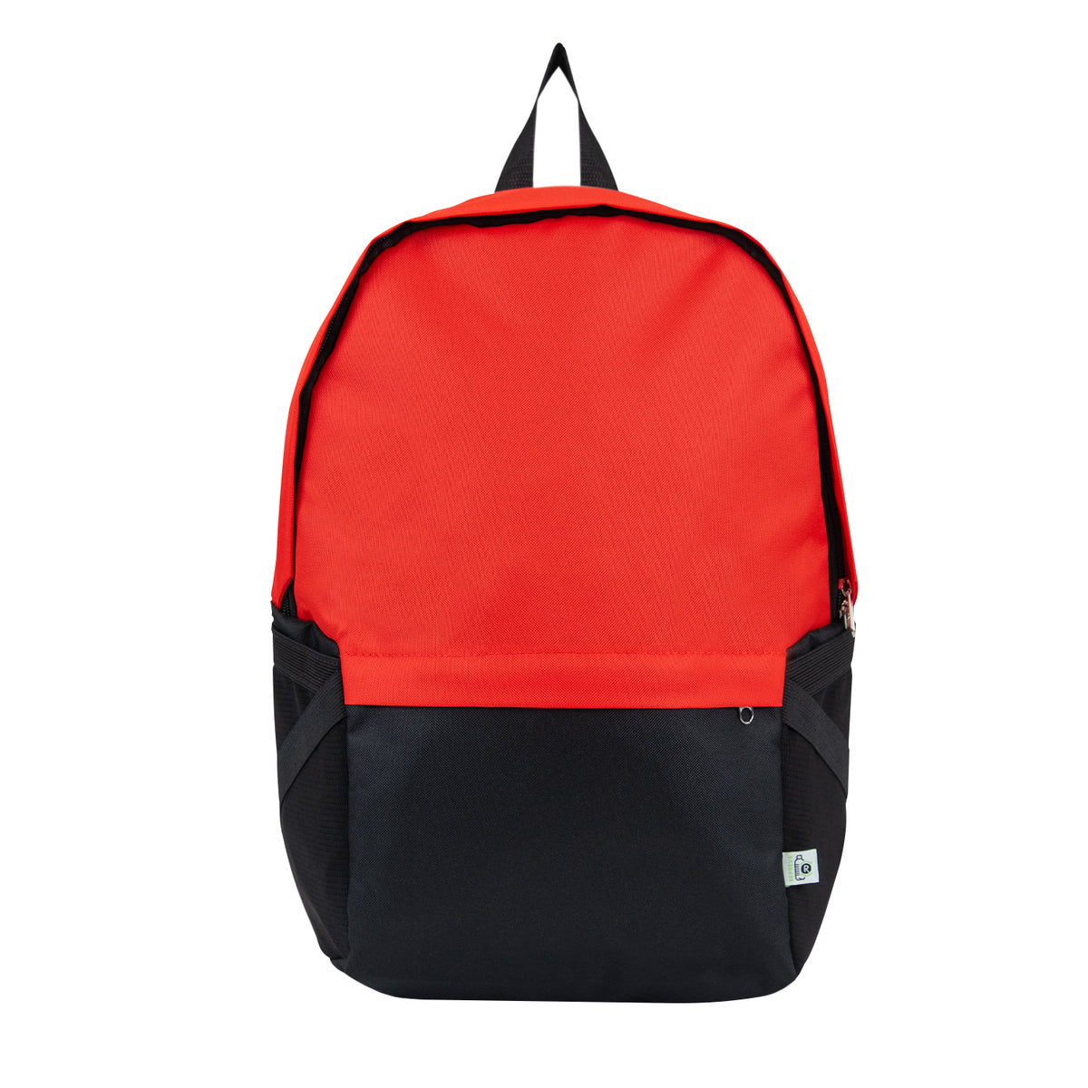 Repreve® RPET Laptop Backpack - Black With Red