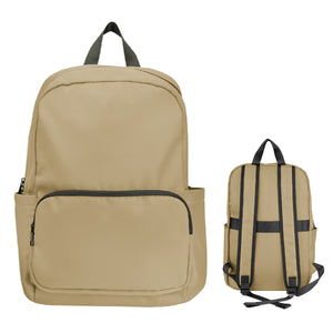 Anywhere rPET Laptop Backpack - Tan