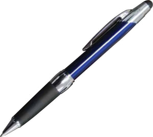 Enclave Metal Twist Action Pen with Soft Stylus - CM1125 - Blue