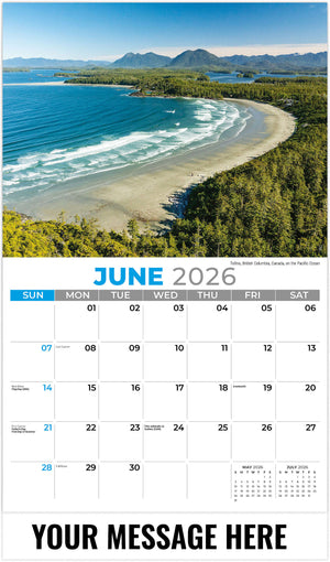 Sun, Sand & Surf - 2026 Promotional Calendar