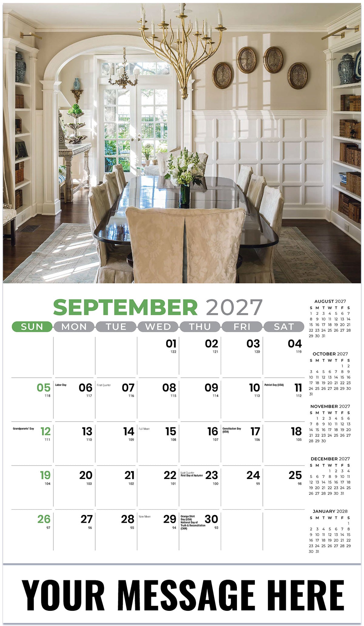Decor and Design - 2027 Promotional Calendar