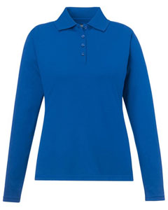 Core 365 Pinnacle Long Sleeve Pique Polo - women's AC78192 (Royal)