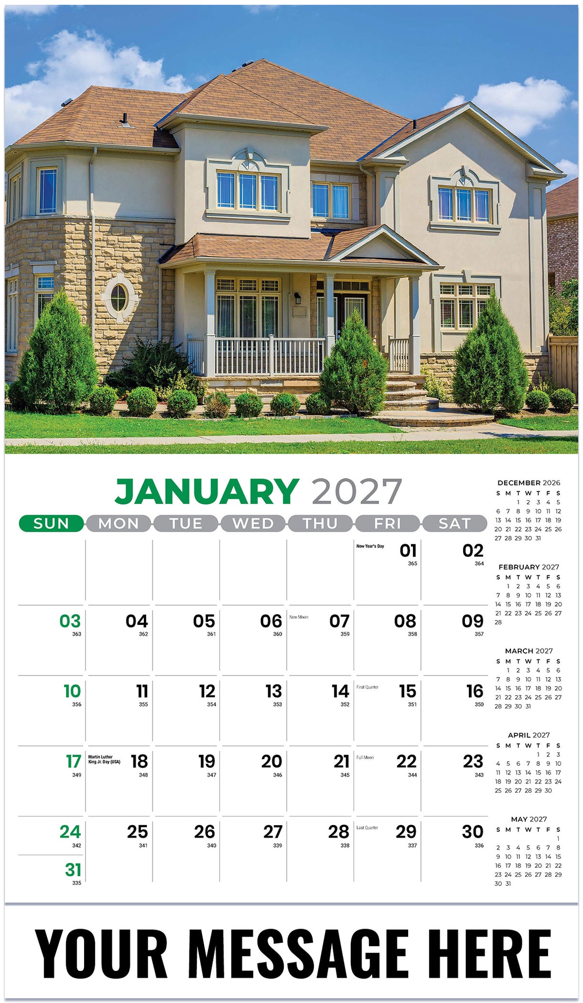 Homes - 2027 Promotional Calendar