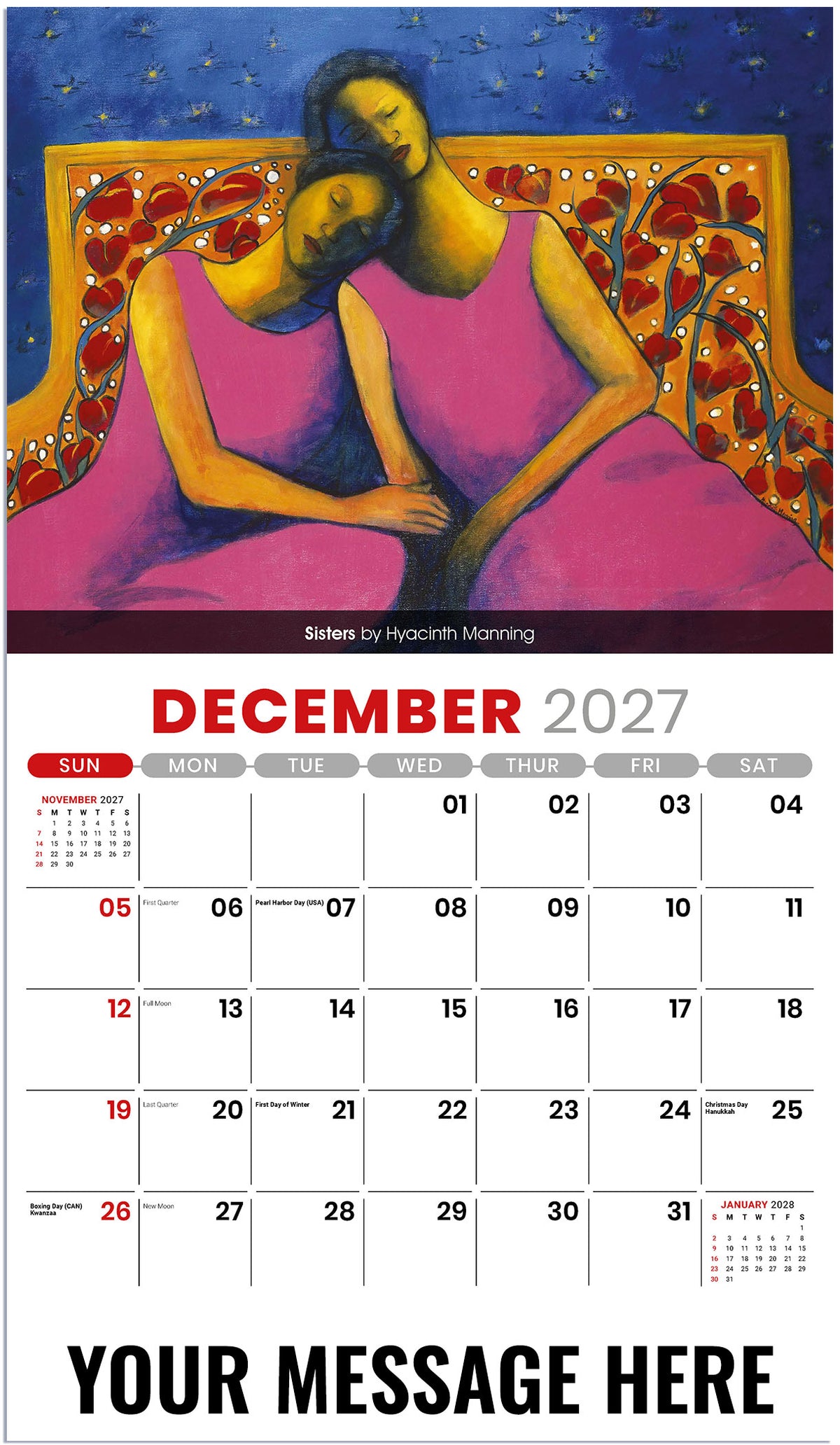 Celebration of African American Art - 2027 Promotional Calendar