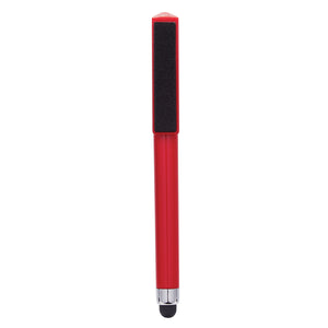 Stylus Pen With Phone Stand And Screen Cleaner - Red