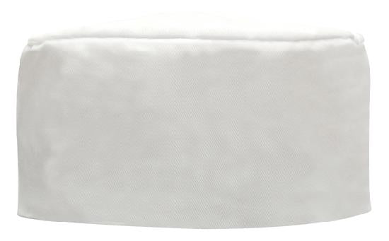 Poly-Cotton Chef's Cap - White