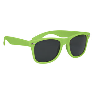 Velvet Touch Malibu Sunglasses - Lime