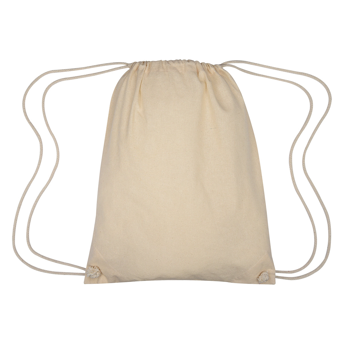 Cooper Cotton Drawstring Bag - Natural