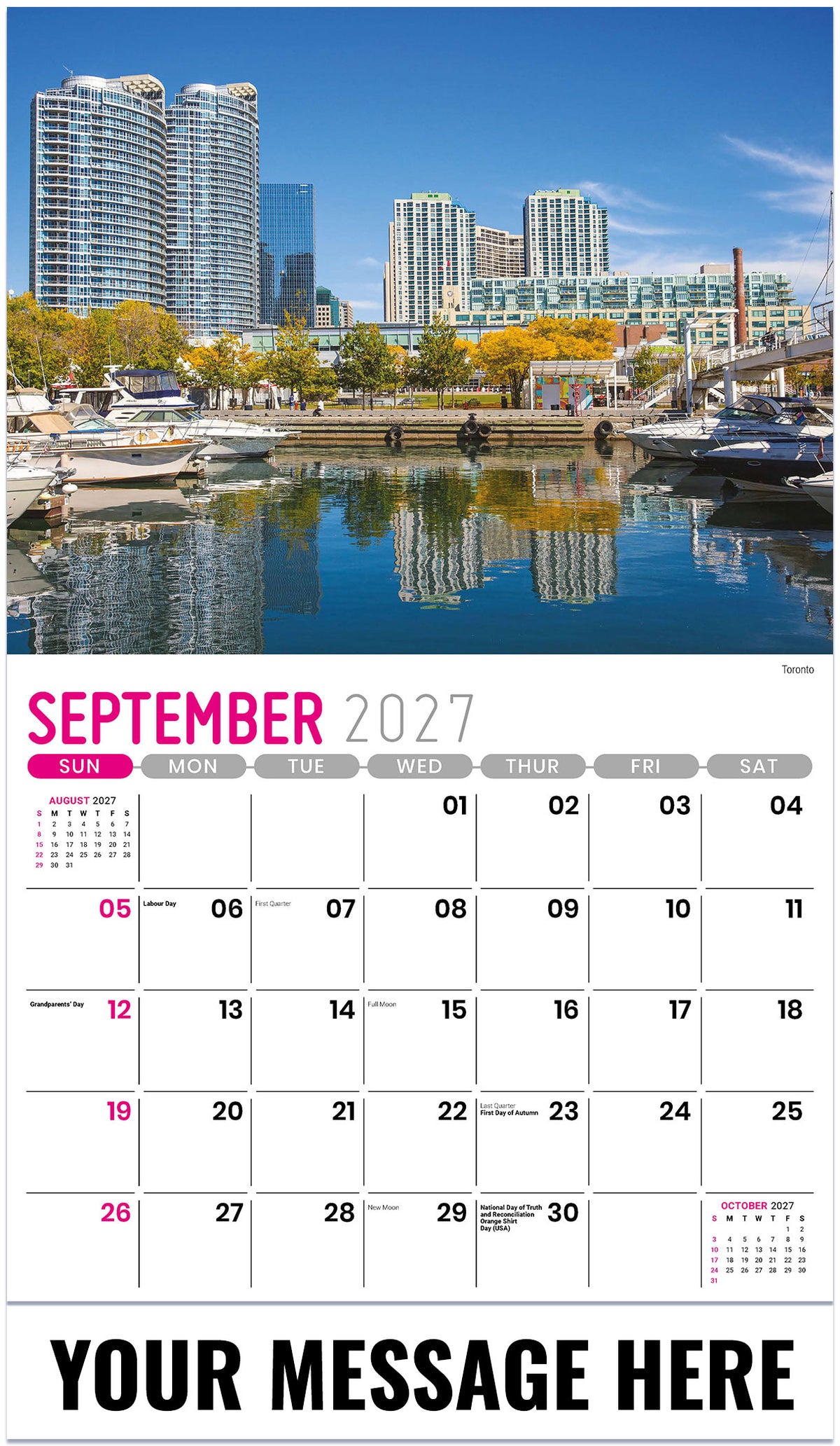 Scenes of Ontario - 2027 Promotional Calendar