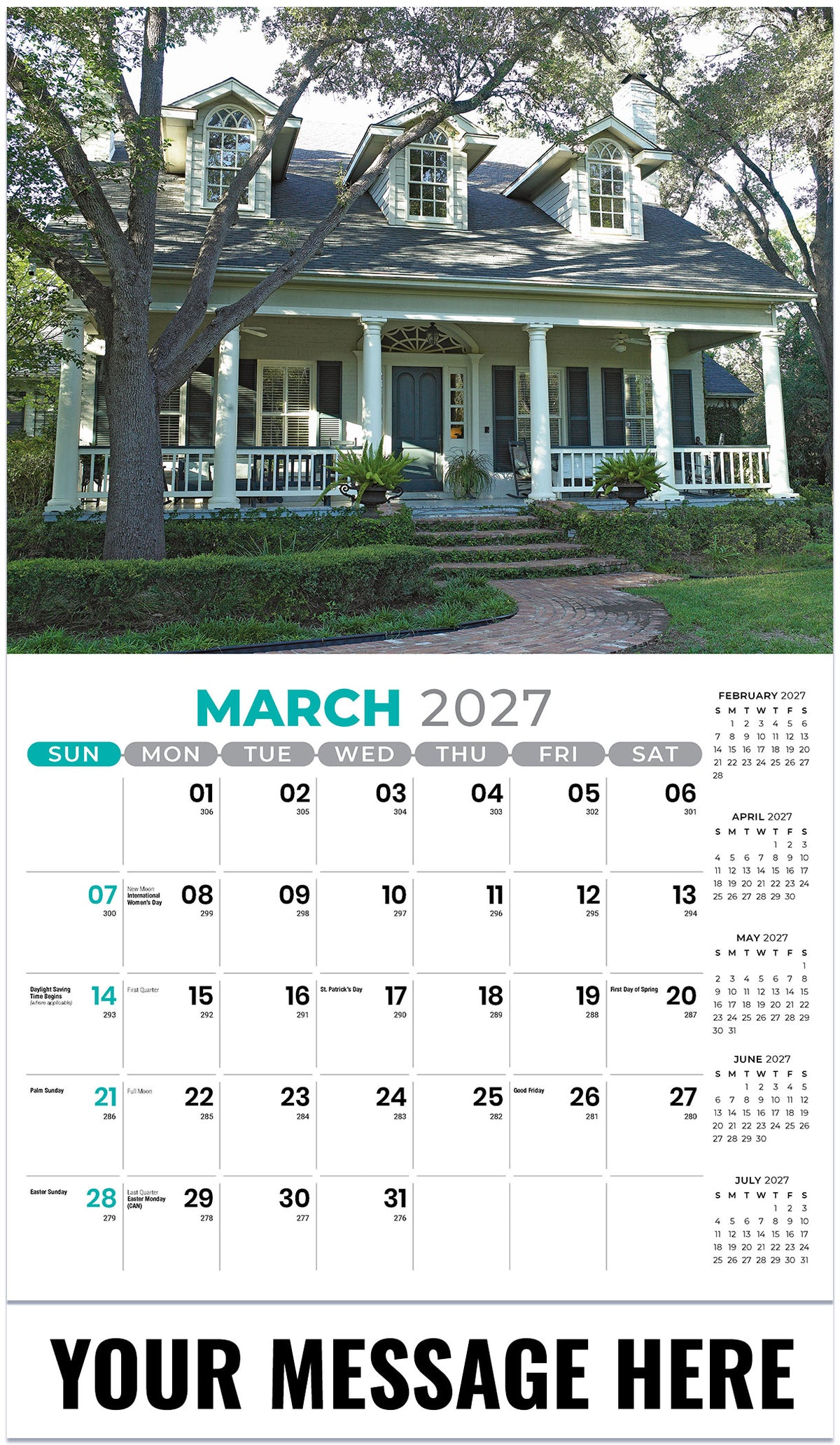 Homes - 2027 Promotional Calendar