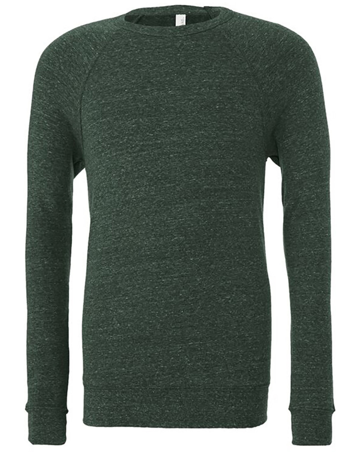 BELLA + CANVAS Unisex Sponge Fleece Crewneck Sweatshirt - Heather Forest
