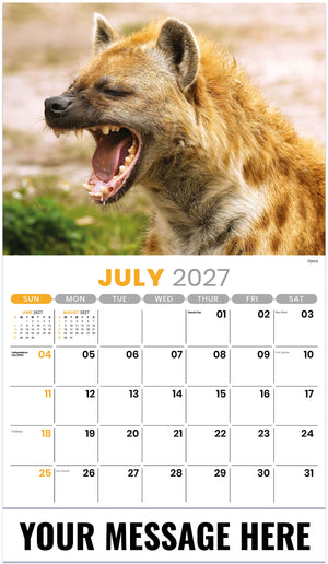 International Wildlife - 2027 Promotional Calendar