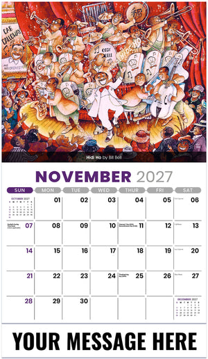 Celebration of African American Art - 2027 Promotional Calendar