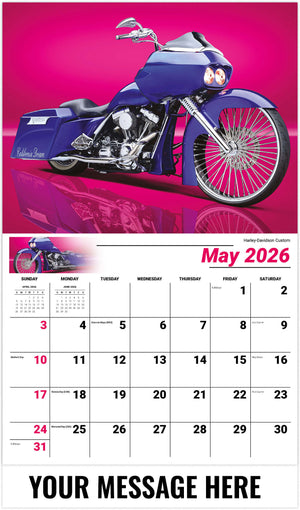 Motorcycle Mania - 2026 Promotional Calendar