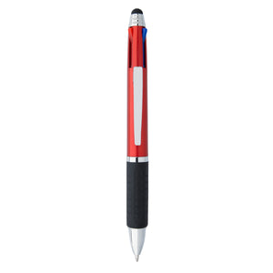 The Indicator 4 Color Stylus Pen - Metallic Red