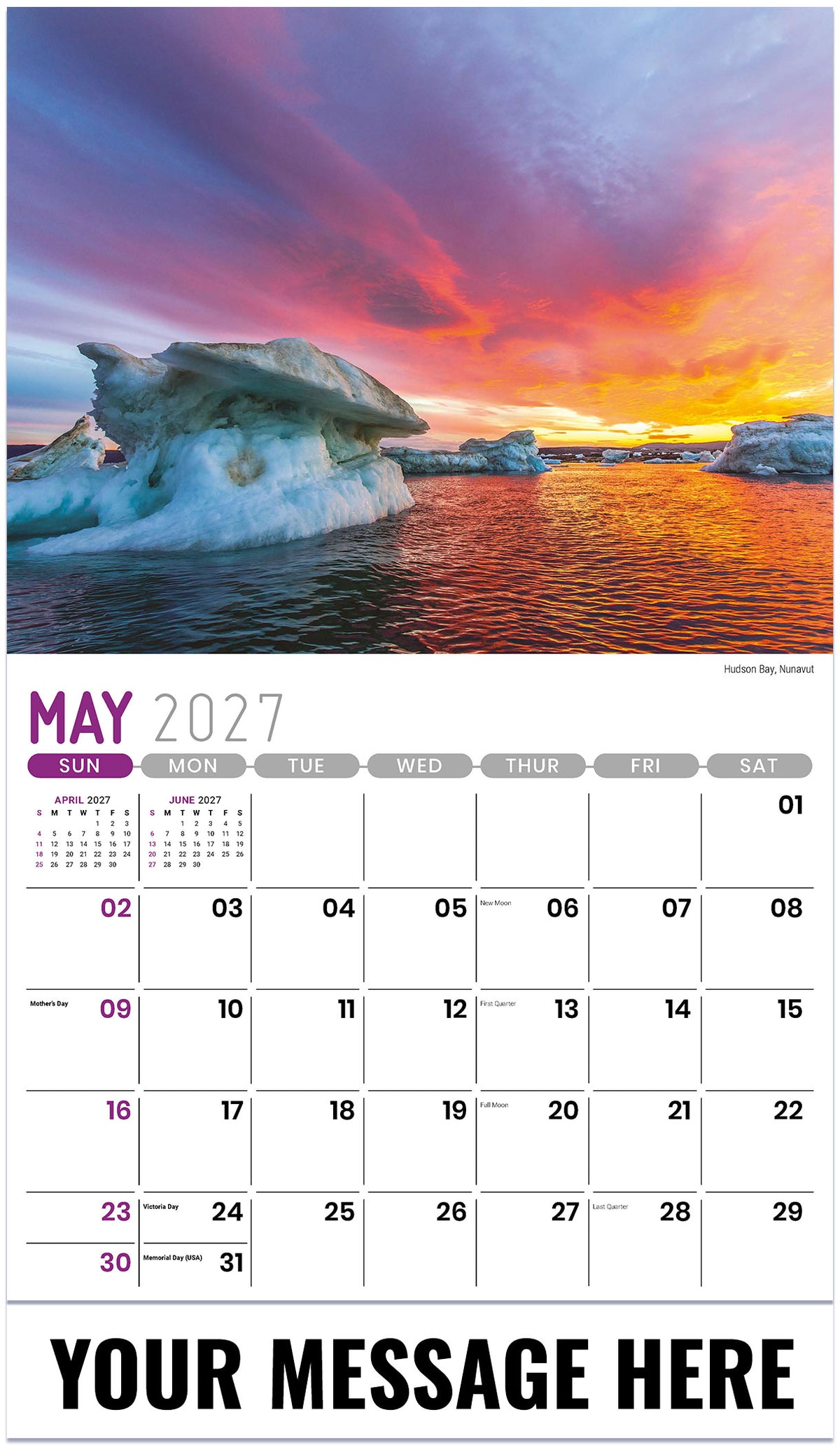 Scenes of Western Canada - 2027 Promotional Calendar