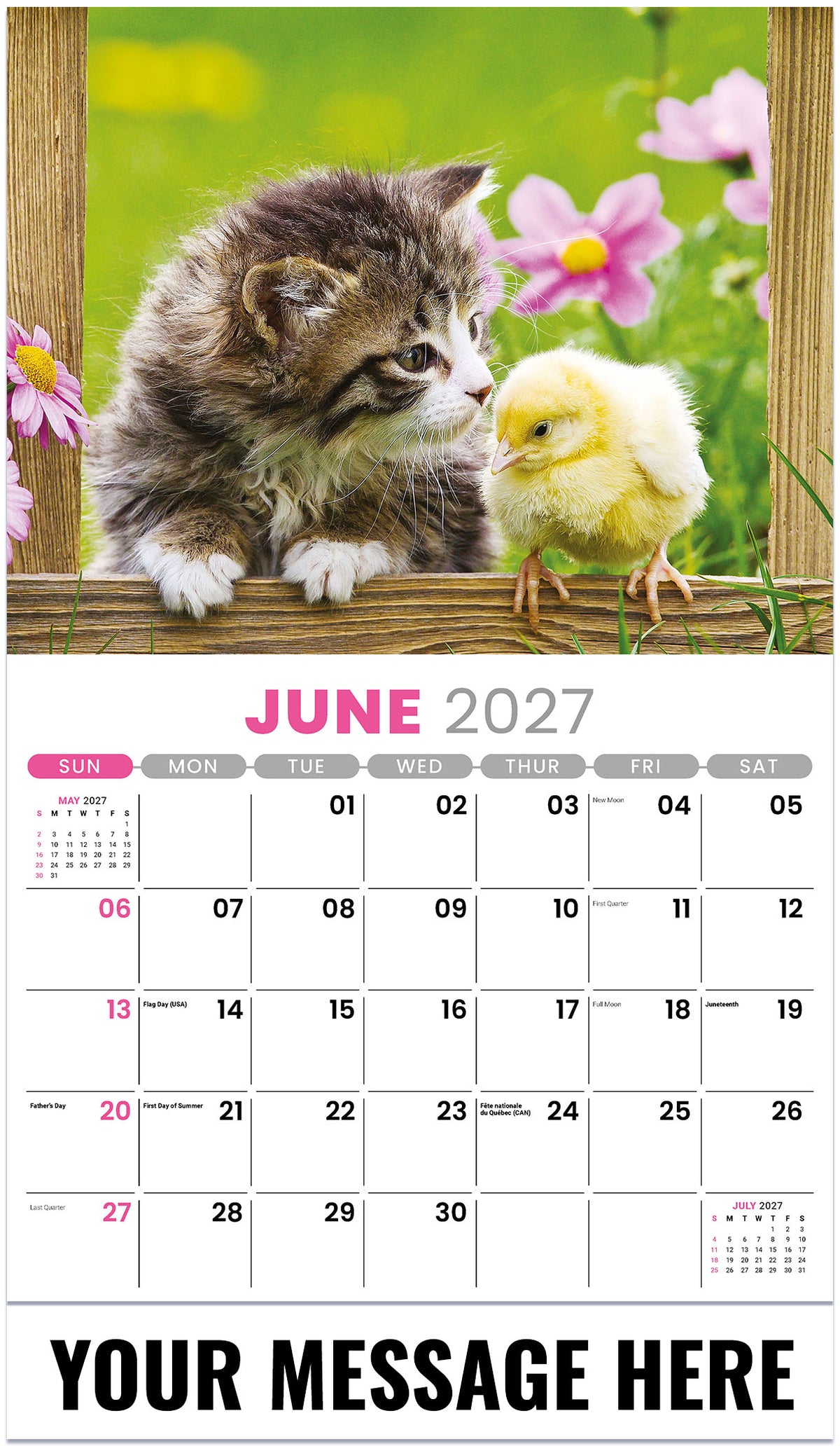 Pets - 2027 Promotional Calendar