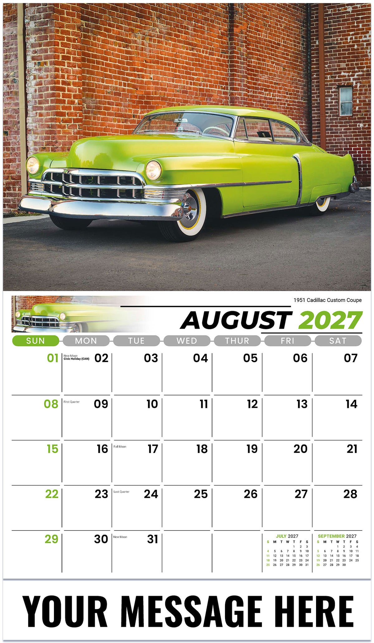 GM Classics - 2027 Promotional Calendar