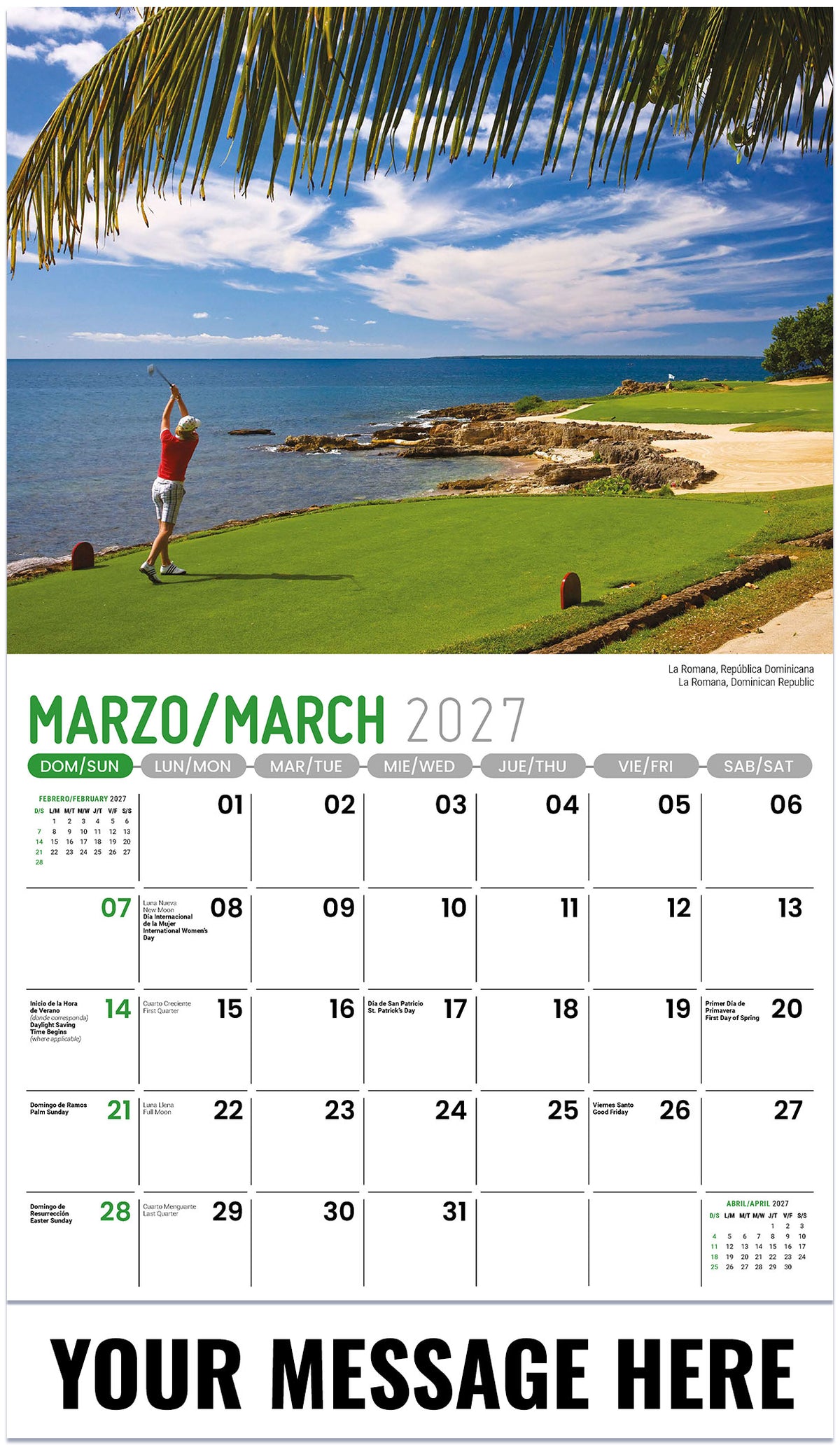 Beauty of Latin America (Bilingual) - 2027 Promotional Calendar