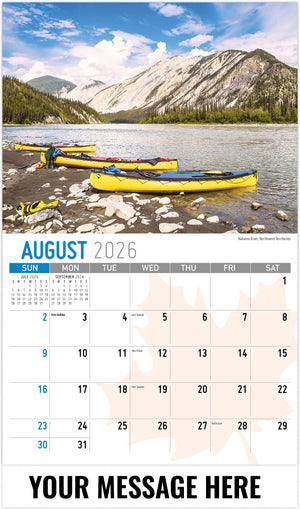 Scenes of Canada - 2026 Promotional Calendar