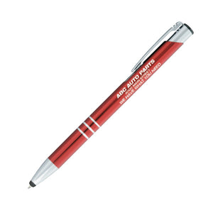 Excalibur Metal Promotional Pen with Soft Stylus