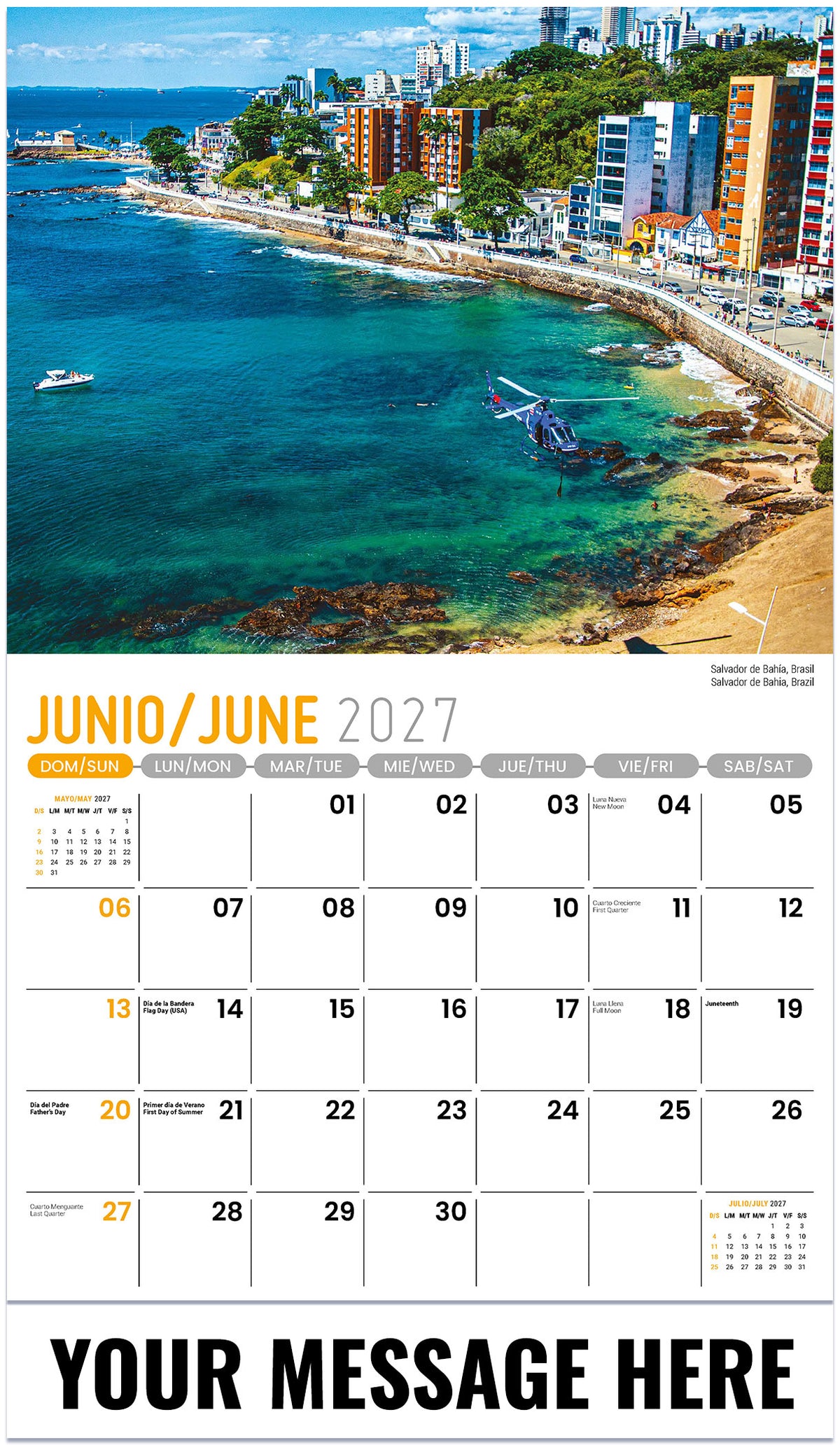 Beauty of Latin America (Bilingual) - 2027 Promotional Calendar