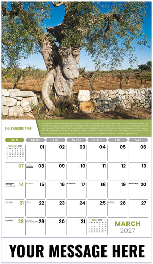 Planet Earth - 2027 Promotional Calendar