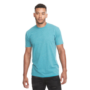 Next Level Unisex CVC Crewneck T-Shirt - Hthr Colum Blue