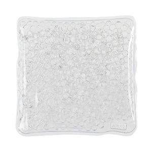 Square Gel Beads Hot/Cold Pack - Clear