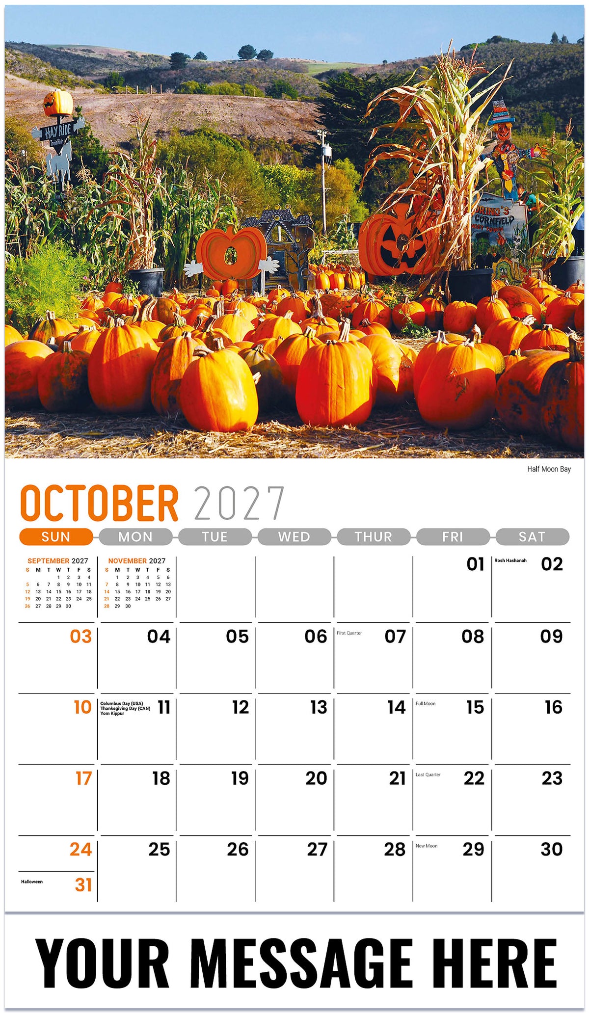 Scenes of California - 2027 Promotional Calendar