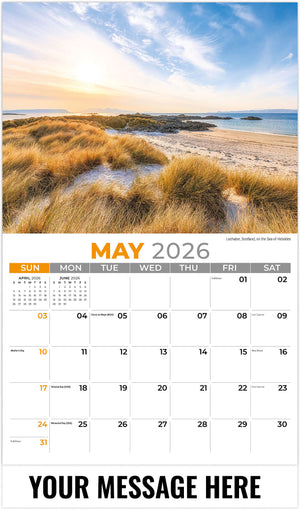 Sun, Sand & Surf - 2026 Promotional Calendar