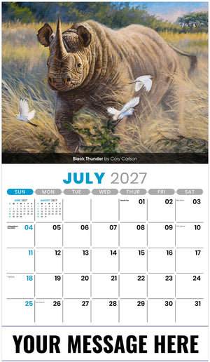 Wildlife Portraits - 2027 Promotional Calendar
