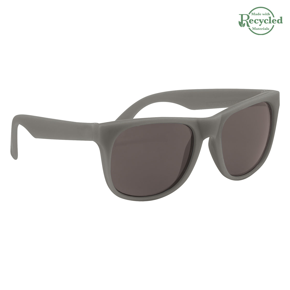 Rubberized Sunglasses - Gray With Gray