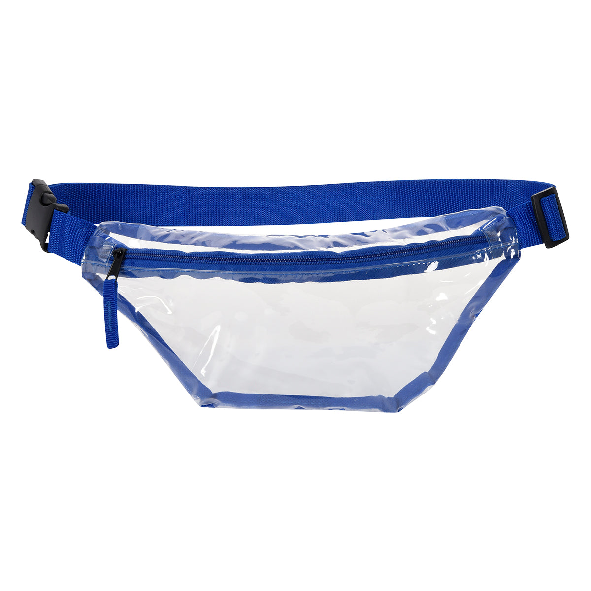 Clear Choice Fanny Pack - Clear With Royal