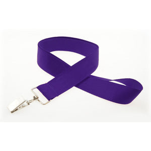 1" BEST Value Lanyard - Purple