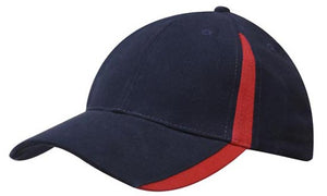 6 Panel BHC Cap with Inserts On Peak & Crown