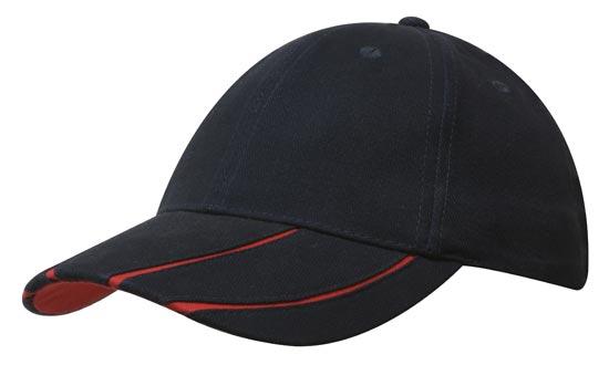6 Panel BHC Cap with Peak Inserts