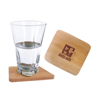 Square Bamboo Coaster - 6 Piece Set (CM2243/CO-S06) -