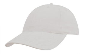 6 Panel BHC Childs Baseball Cap - White