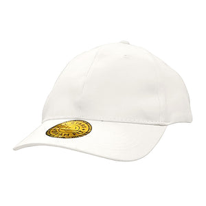 6 Panel BHC-Spandex Dream Fit Cap - White